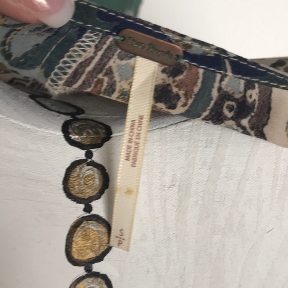 Free People lightweight floral print mini dress - Picture 6 of 6